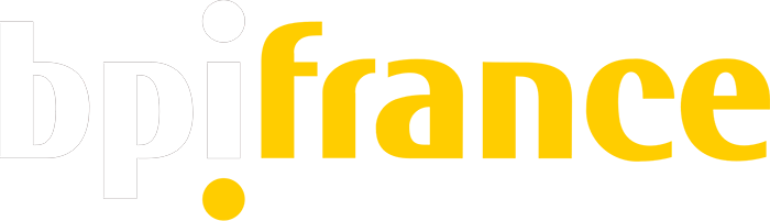 Logo Bpifrance, institution financière française.